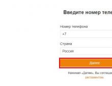 Come andare alla pagina principale di Odnoklassniki e registrarsi per la prima volta: accedi