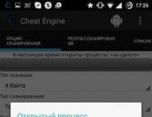 Android-dagi Cheat Engine dasturi o'yinlar va ilovalarni buzish uchun qulay vositadir