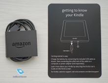 Amazon Kindle மின் புத்தகத்தின் தோற்றம், பொருட்கள், கட்டுப்பாட்டு கூறுகள், அசெம்பிளி ஆகியவற்றை எவ்வாறு பயன்படுத்துவது